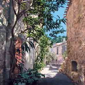 Rue de St Guilhem le Desert