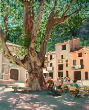 La Place a' St. Guilhem le Desert