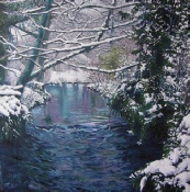 Mells Winter River